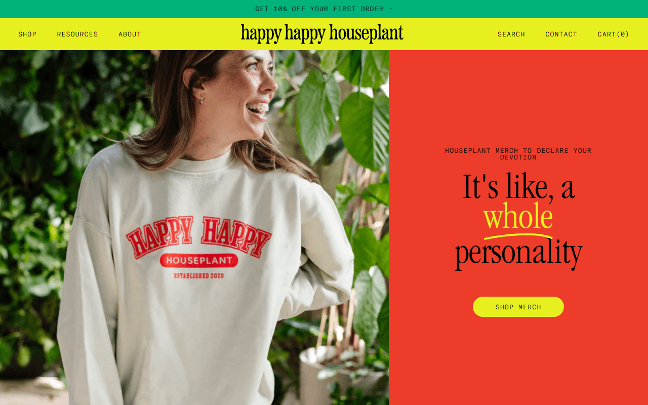 Preview of Happy Happy Houseplant